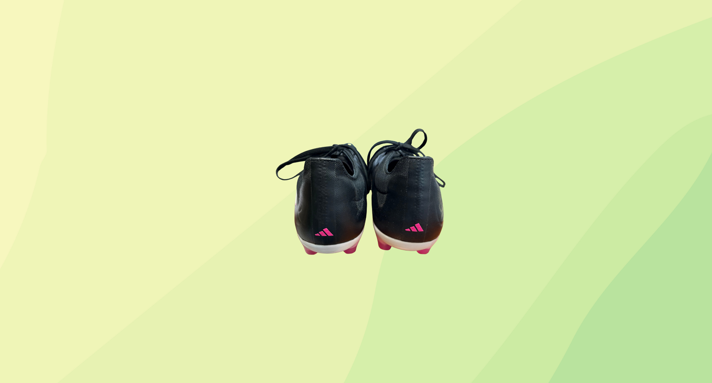 Adidas Copa Pure League FG Boots - US 11 - Black/White/Pink