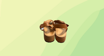 Birkenstock Papillio Glenda Sandal - Size 41 - Ginger Brown