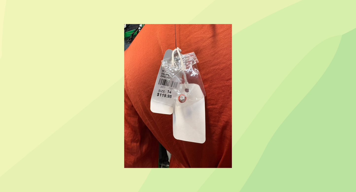 Sportsgirl Wrap Dress RRP $119.95 - Size 14 - Rust