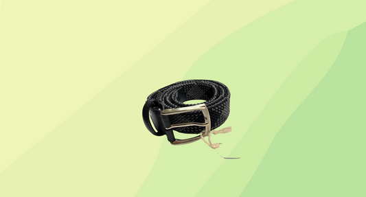 Calibre Mens Stretch Belt Size 30 - 100cm - Navy