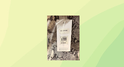 Piper Dress RRP $119.95 - Size 8 - Snake Print