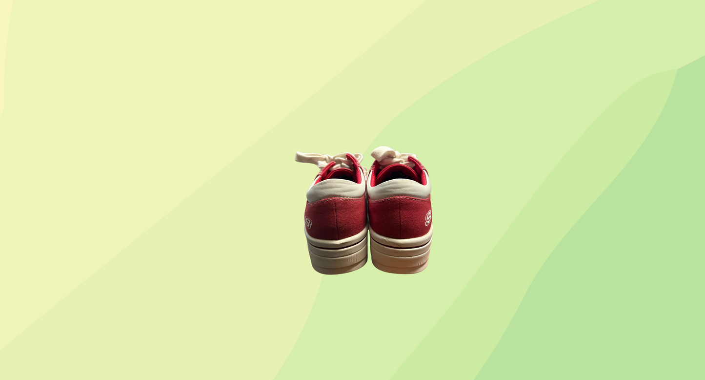 Skechers Memory Foam Runner - US 8 - Red
