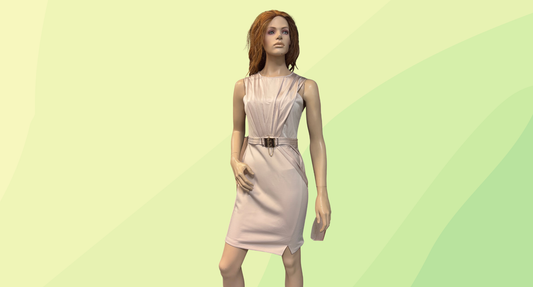 Lipsy London Dress - Size 12 - Nude