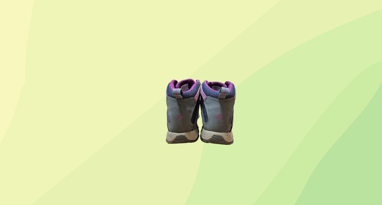 Columbia Hiking Boot - US 6.5 - Grey/Purple