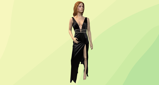 Meshki Maxi Dress - M - Black
