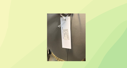 Torrence Extra Long Sleeve Mini Dress $399 - Size 8 - Khaki/Gold