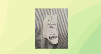 French Connection Playsuit RRP $159.95 - Size 10 - Smoke Blue/White