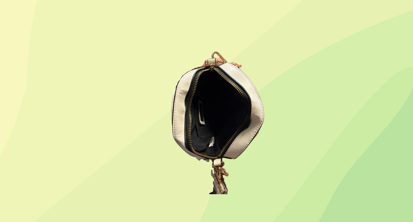 River Island Round Crossbody Bag - White