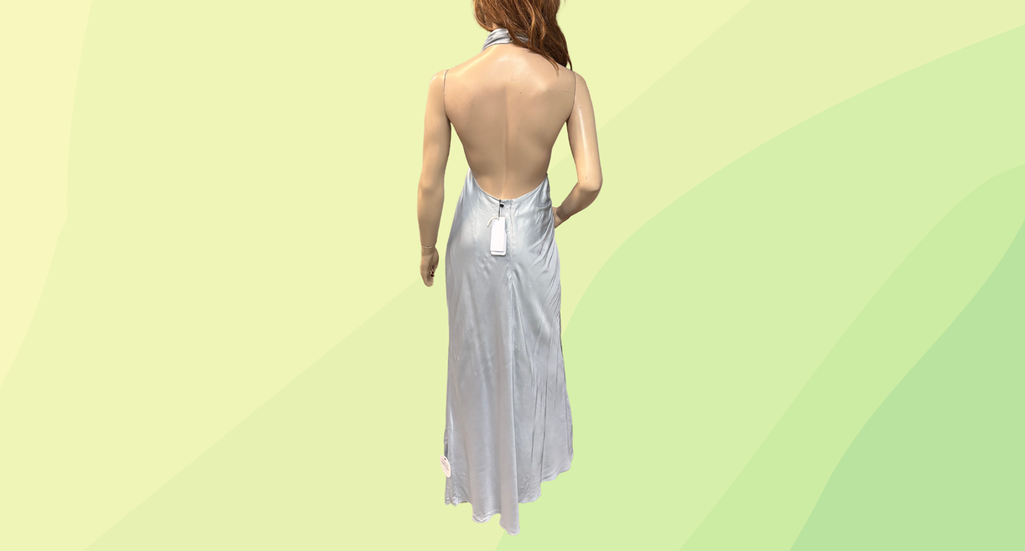 Sheike Jessica Maxi Dress RRP $249.99 - Size 18 - Icy Blue