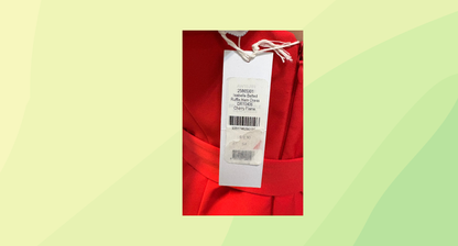 Forever New Isabella Belted Ruffle Hem Dress - Size 10 - Cherry Flame