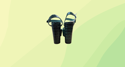 Gorman Platform Heels - Size 36 - Green Snake