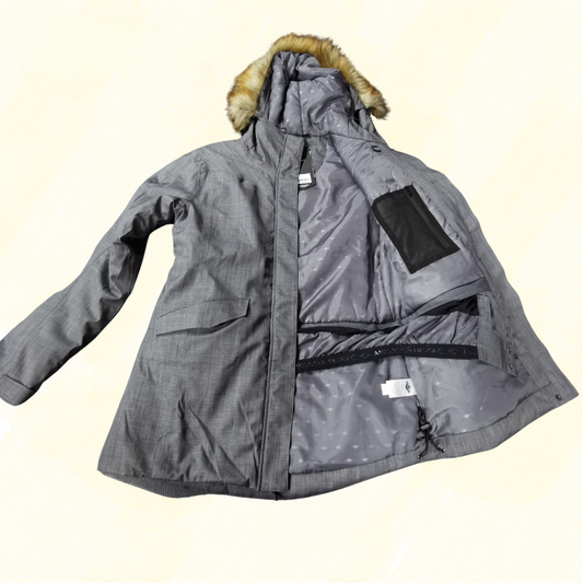 Mountain Designs Snow Jacket - Size 18 - Charcoal