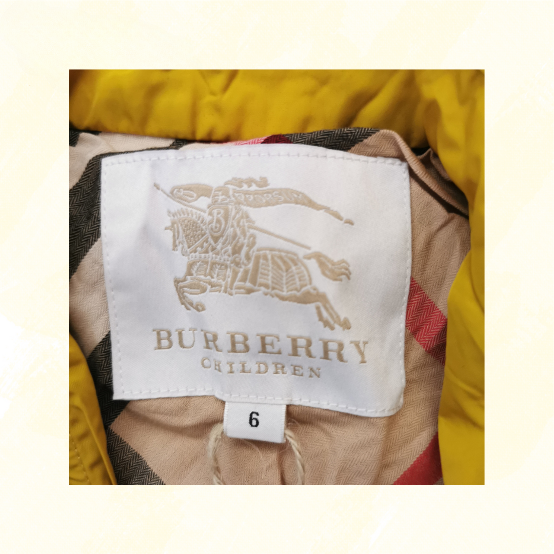 Burberry Children’s jacket - 6 - Mustard