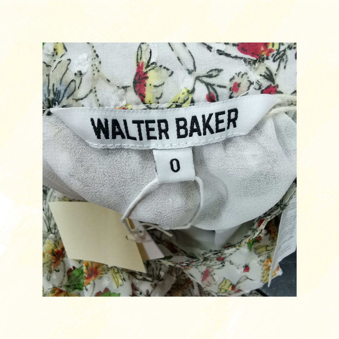 Walter Baker Ryder Skirt - Size 0 - Garden Party