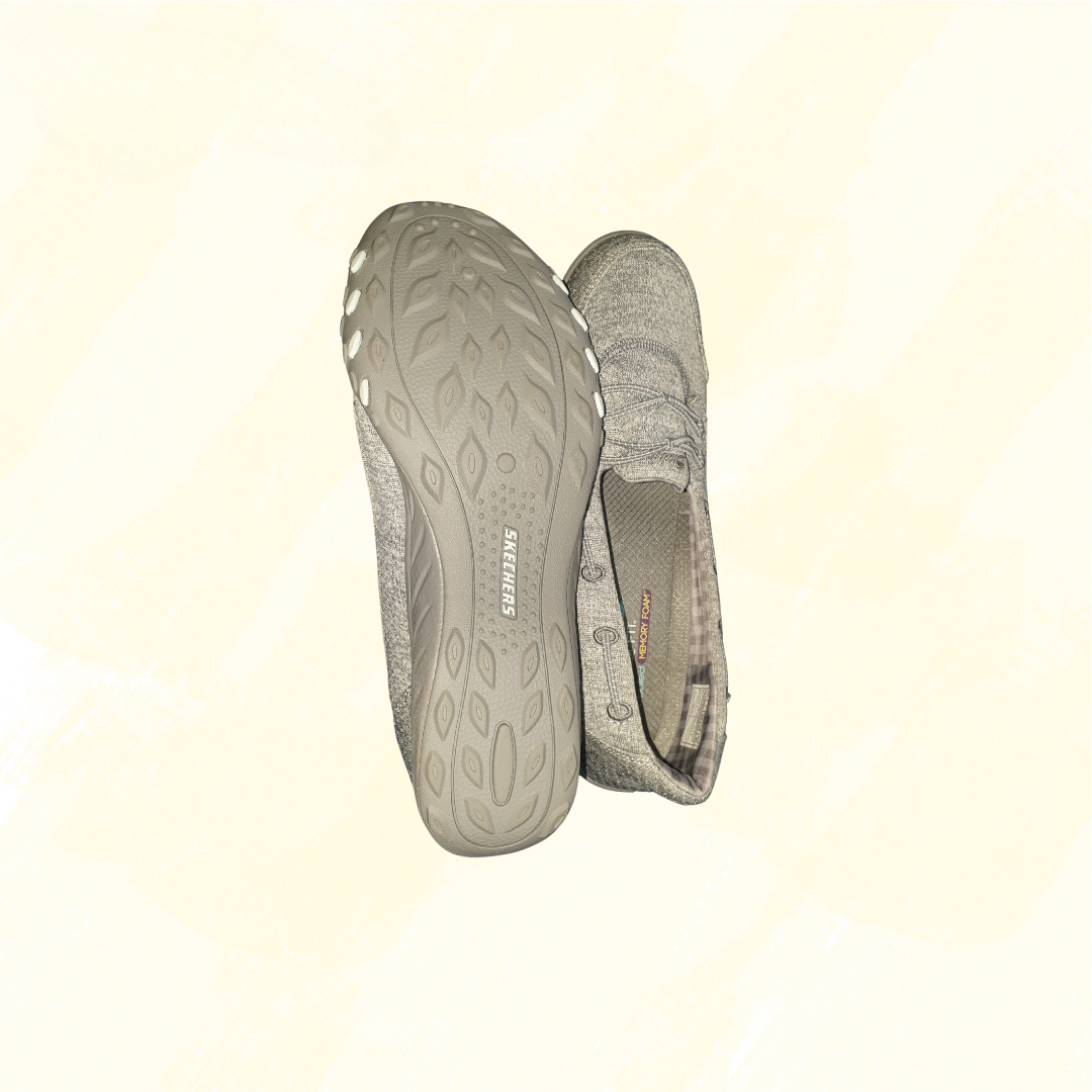 Skechers Slip on Relaxed Fit - Grey 10