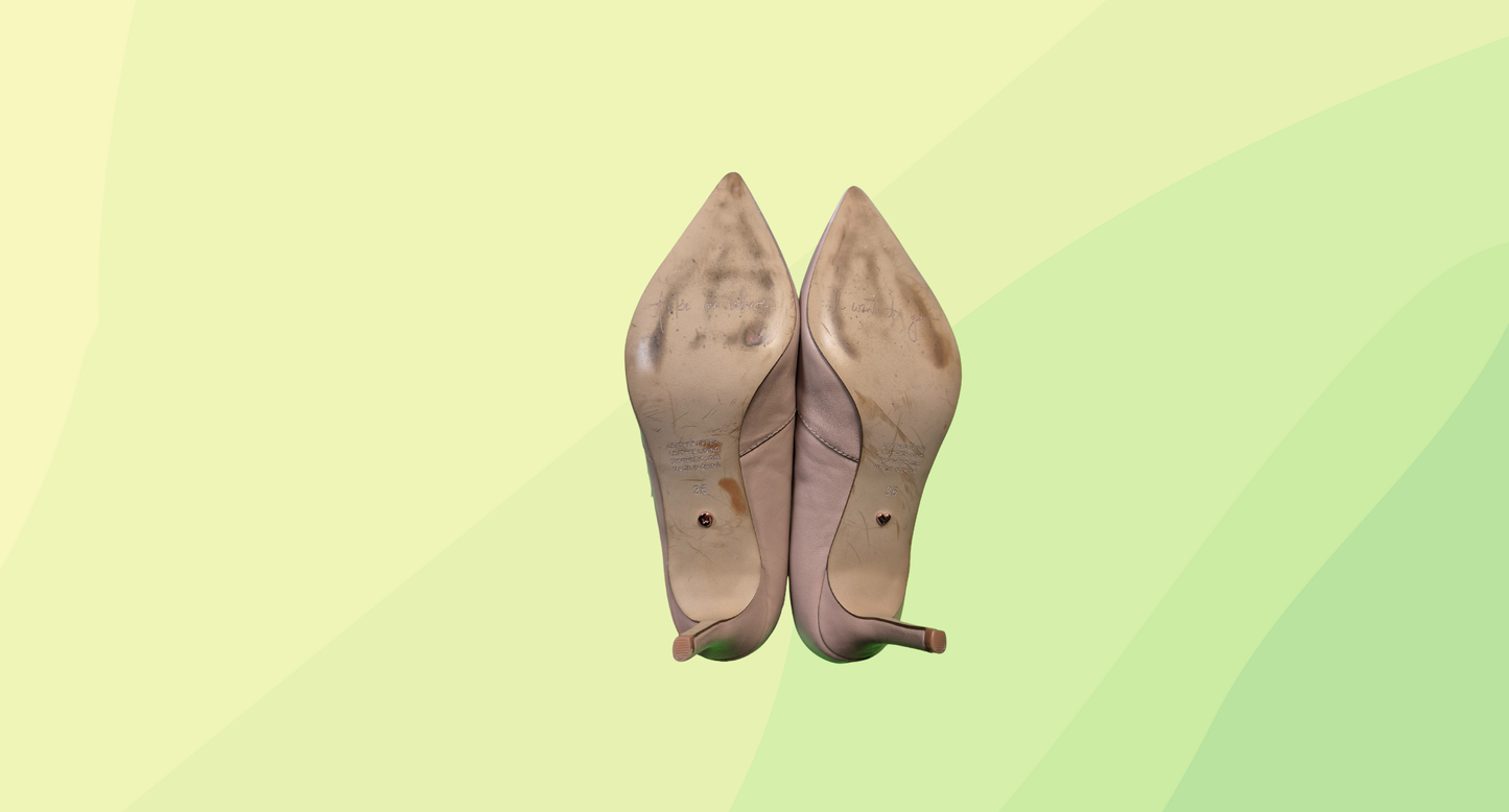 Mimco Heels - Size 36 - Almond