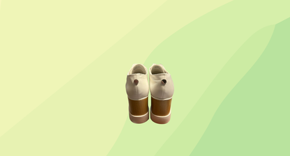 Steve Madden Starpower Platform Shoes RRP $149.95 - Size 40 - White/Silver