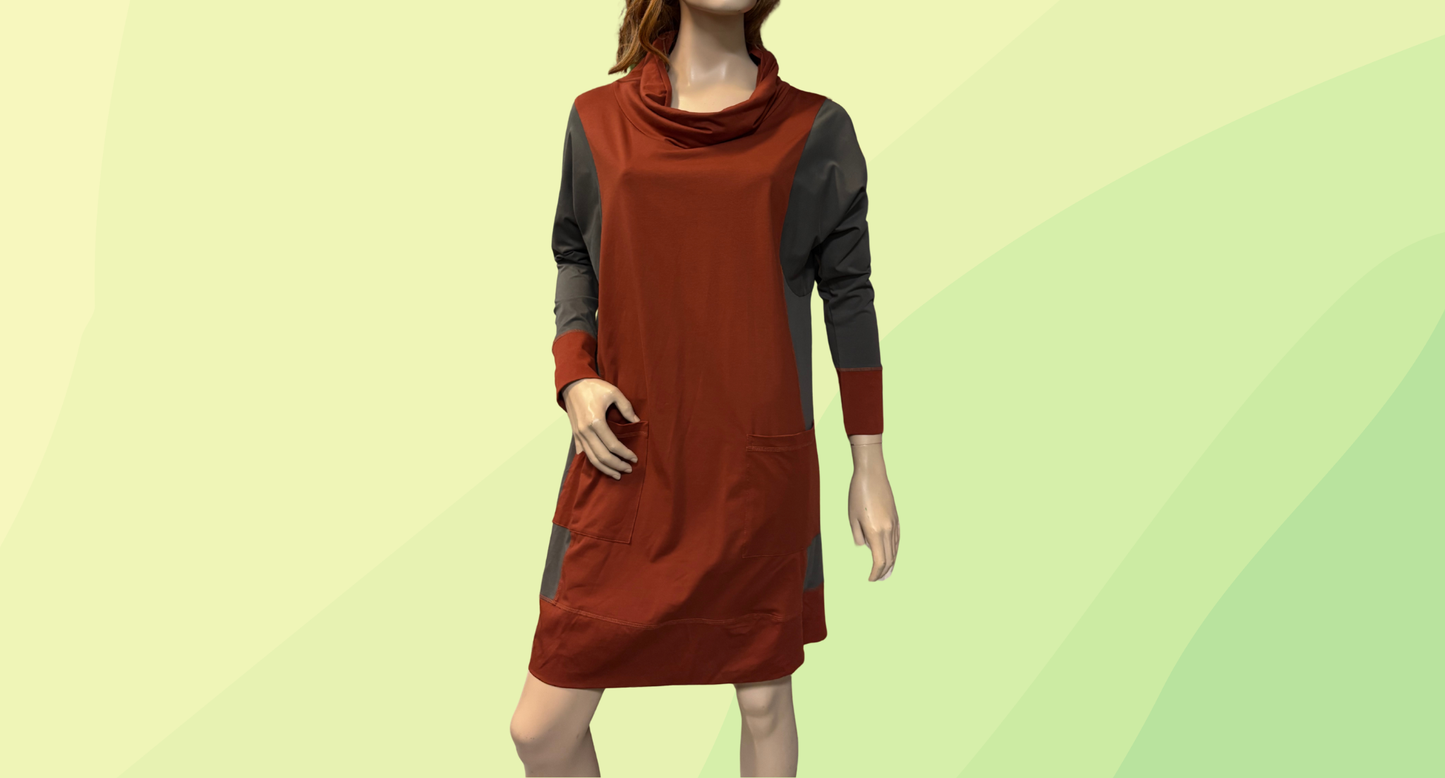 Bounce Soho Tunic - S - Red - RRP $239