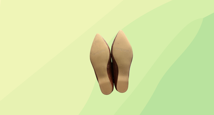 Frankie4 Poppy Flat - Size 7.5 - Dusty Pink