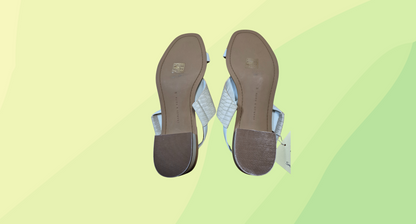 Charles & Keith Sandal - Size 39 - White/Beige