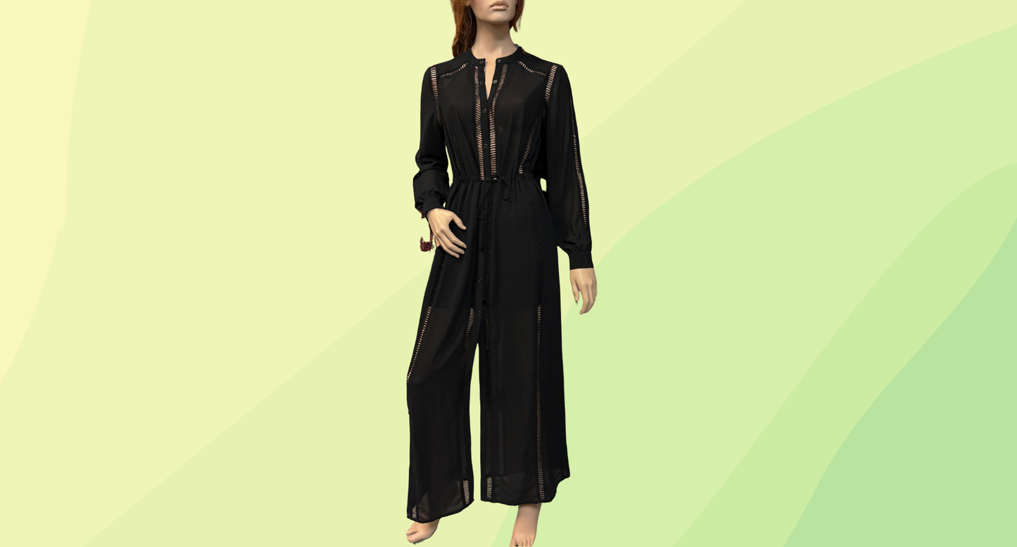 Sheike Discovery Maxi Dress RRP $169.95 - Size 10 - Black