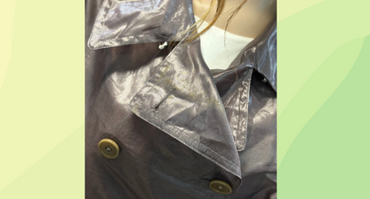 Dries Van Noten Belted Jacket - Not Authenticated - M - Silver