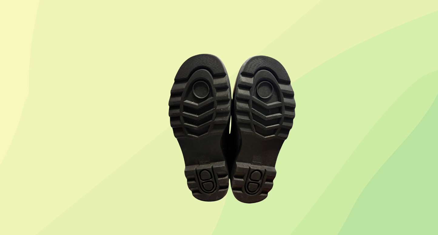 Hush Puppies Downpour Gum Boots RRP $149.95 - US 7 - Black