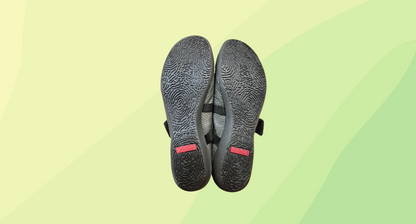 Hirica Nina Leon Ballet Flats - Size 39.5 - Grey