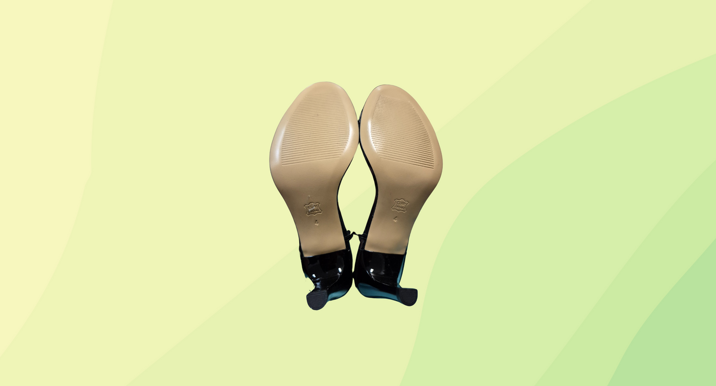 Azuree Nula Dress A low Heels RRP $369.00 - Size 37 - Black/Transparent