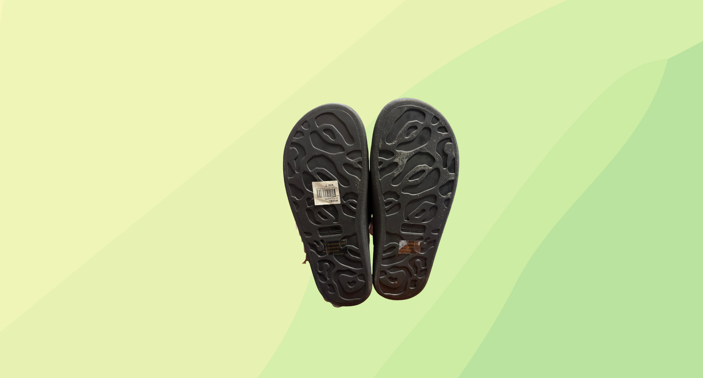 Tony Bianco Nappa Slides - Size 7 - Black