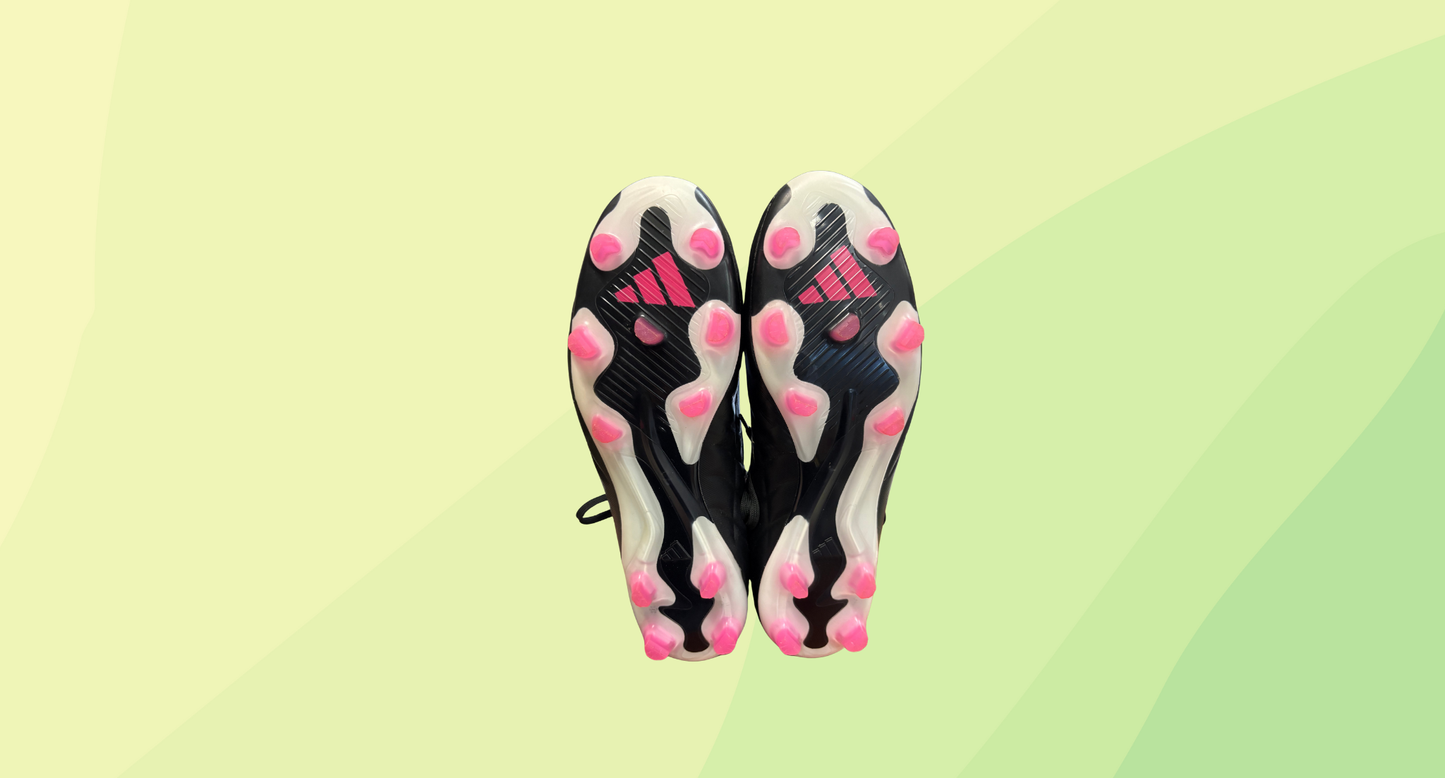 Adidas Copa Pure League FG Boots - US 11 - Black/White/Pink