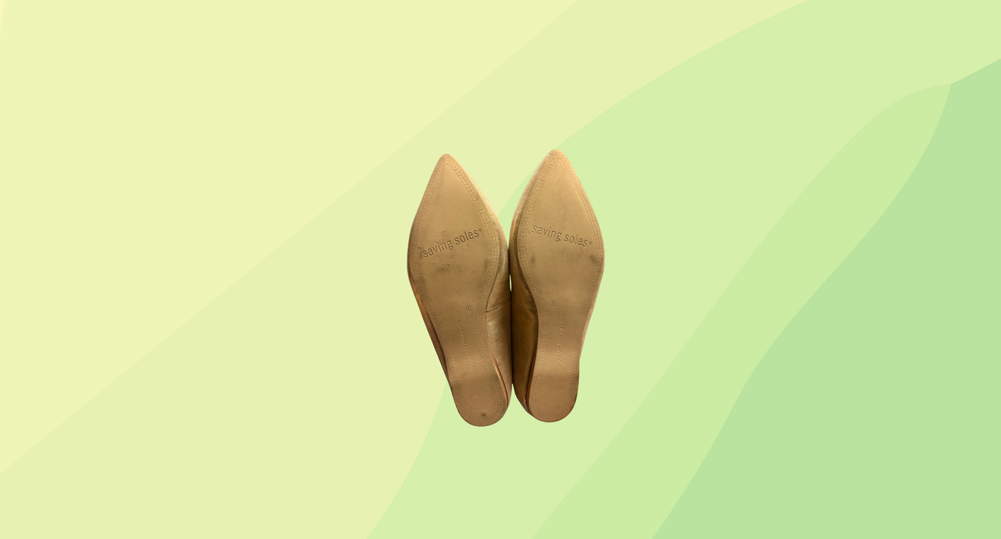 Frankie4 Poppy Flat - Size 8 - Gold
