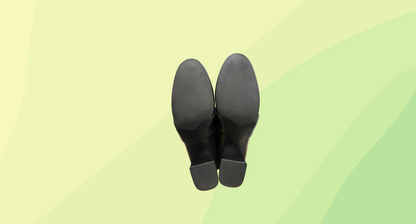 Ugg Australia Low Block Leather Heels RRP $94 - Size 39 - Black