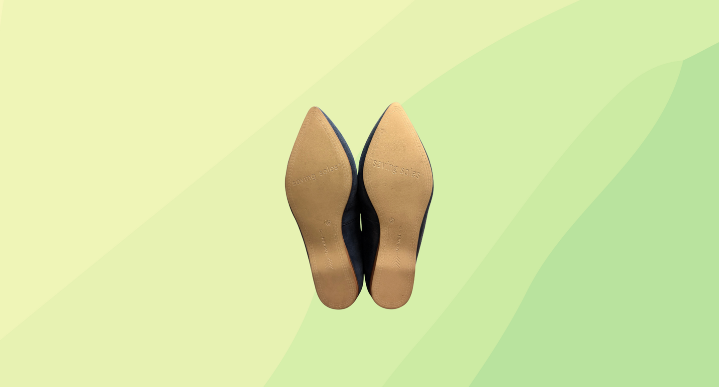 Frankie4 Poppy Flat - Size 5 - Blue