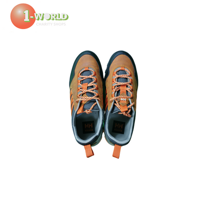Helly Hansen Men's Loke Bowron Leather Trail Shoe - 8.5 Brown/Orange