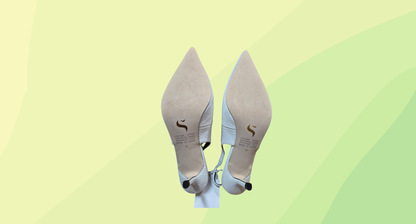 Siren Snake Leather RRP $179.95 - US 6.5 - Chalk White