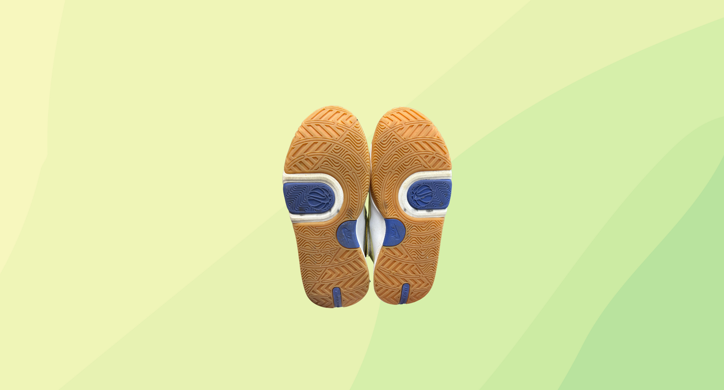 Nike Team Hustle D11 SE PS Sneaker - US 7Y - Lumious Green Ultramarine