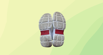 Tommy Hilfiger Chunky RWB Detail Sneaker - Size 9 - White