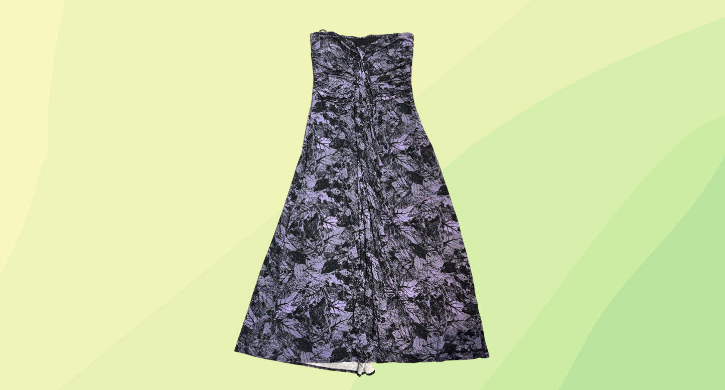 Portmans Strapless Dress - L - Purple - RRP $99.95