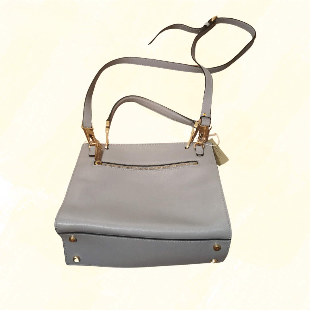 Coccinelle Messenger Bag gold hardware (not authenticated) - Grey