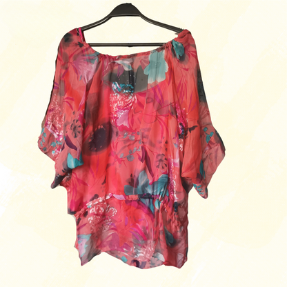 AntheaCrawford Top - Size 14 - Pink Floral