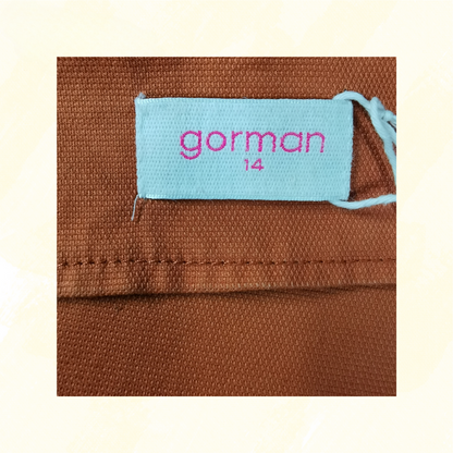 Gorman Dress - 14 - Orange