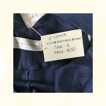 Victoria Beckham - Size 12 - Navy