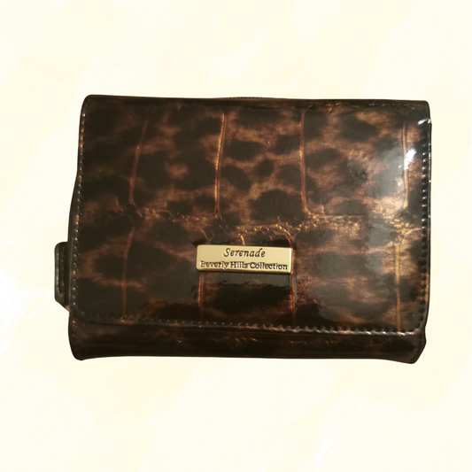 Serenade Small Purse - Black/Bronze