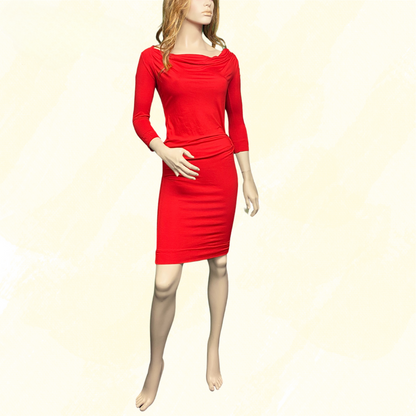 Vivienne Westwood Anglomania Knit Dress - Red - M