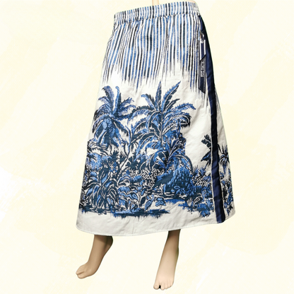 Christian Dior Skirt - Size 12 - Palm Print