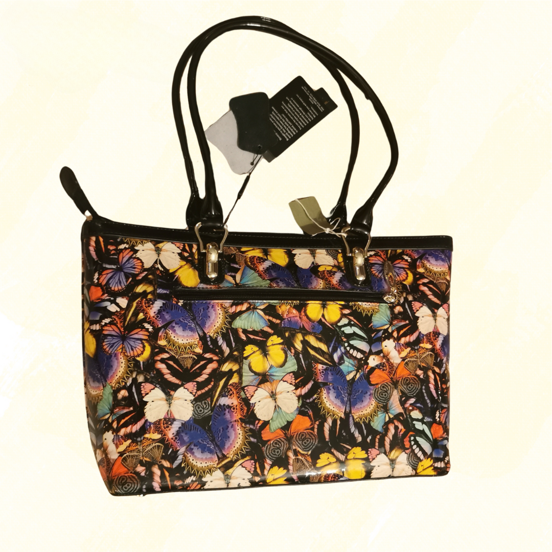 Serenade Beverly Hills Collection- Leather Butterfly - Multi