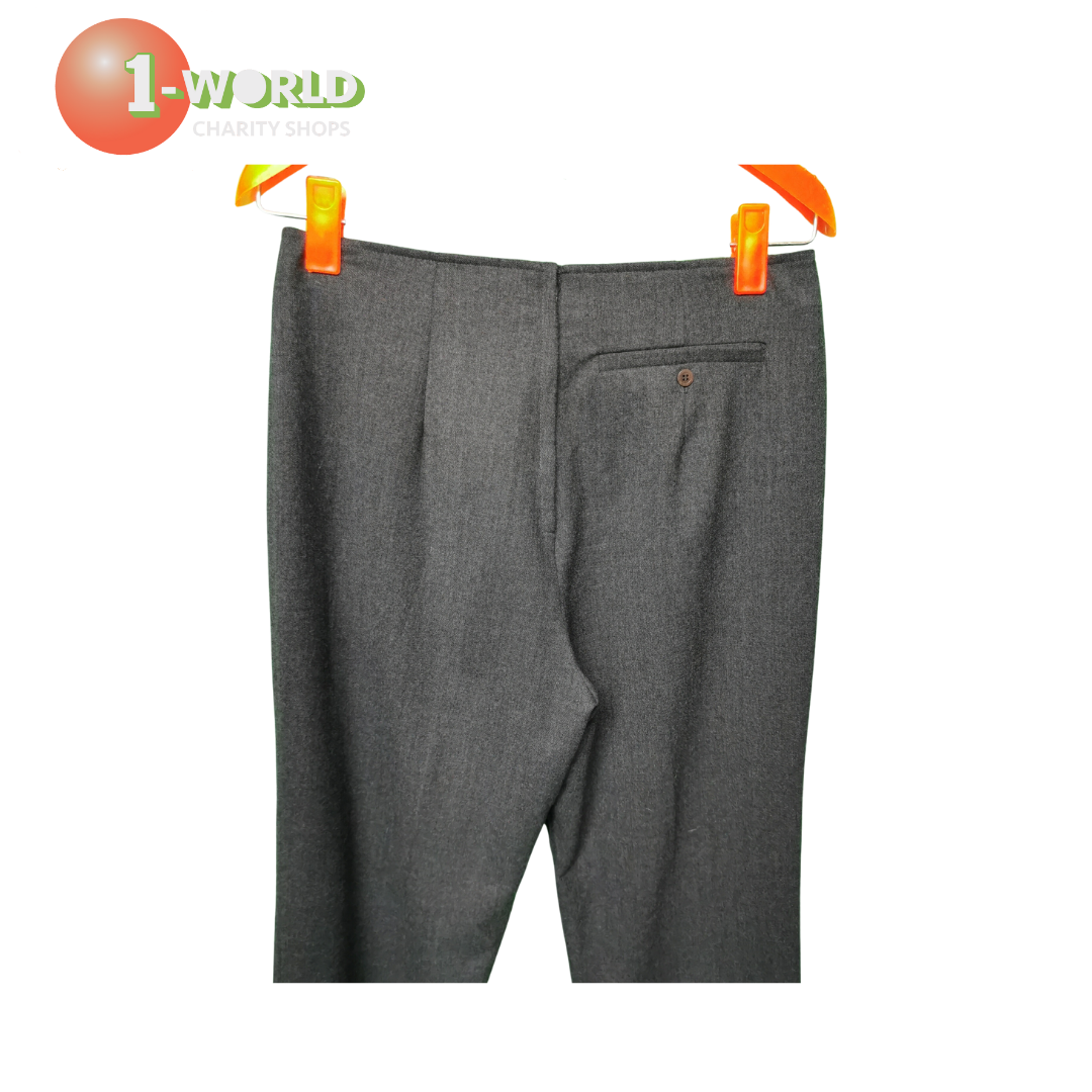 Perri Cutten Pants - Wool Mix - Size 12 Gray
