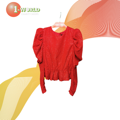 House of Harlow Darya Top - Size S Red