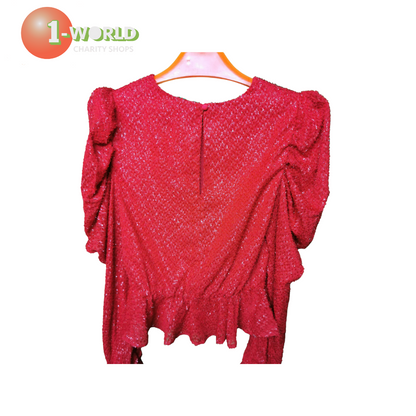 House of Harlow Darya Top - Size S Red